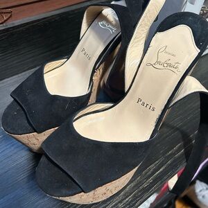 Christian Louboutin Wedge heels (size 8)